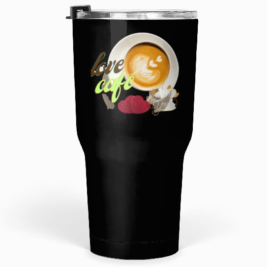 Chemise de café et de psychologie, Tumblers 30 Oz drôle d