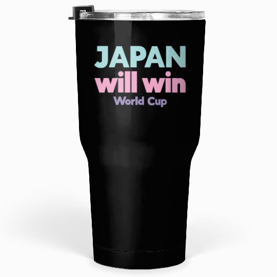 Japan world cup music Tumblers 30 Oz