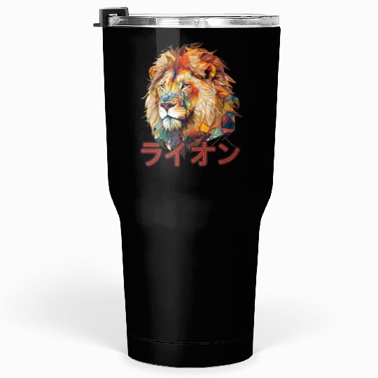 Lion japanese Tumblers 30 Oz
