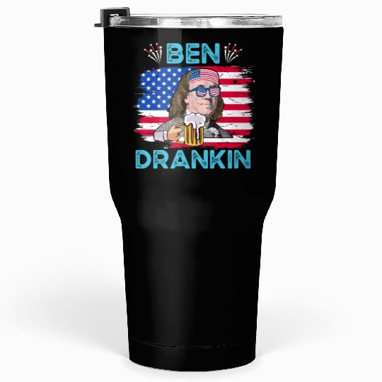 Ben Drankin US President Independence Day Tumblers 30 Oz