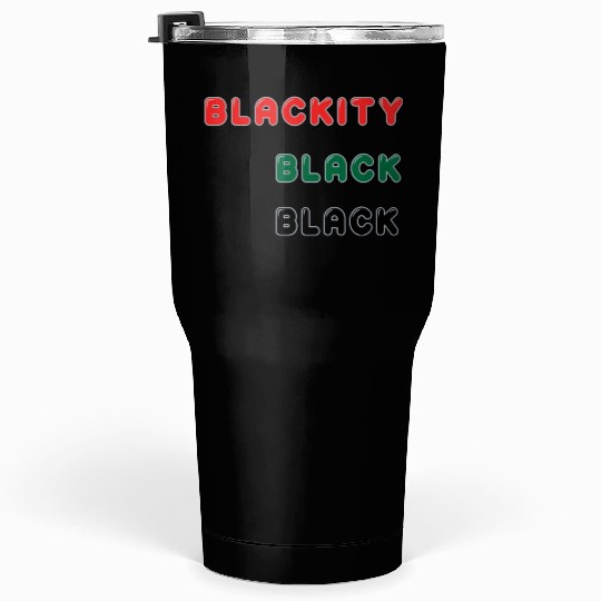 Blackity Black Black Tumblers 30 Oz