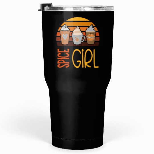 Spice Pumpkin Latte Season Fall Autumn Tumblers 30 Oz