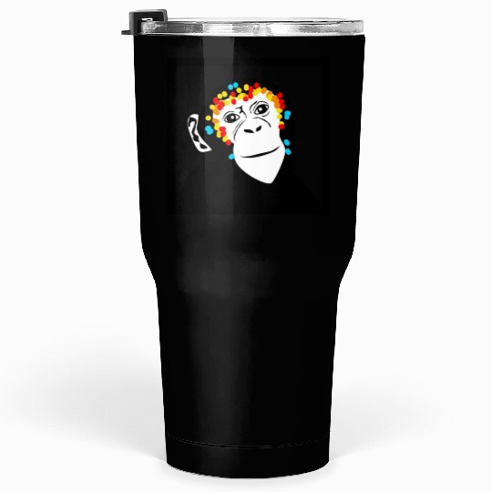 Monkey Face Monkey Monkey Tumblers 30 Oz