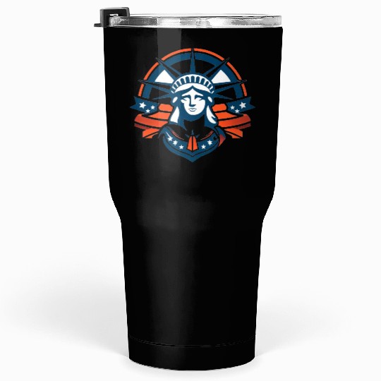 Celebrating America s Independence Day Tumblers 30 Oz