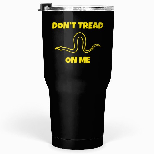 Dont Tread On Me Line Snake Tumblers 30 Oz