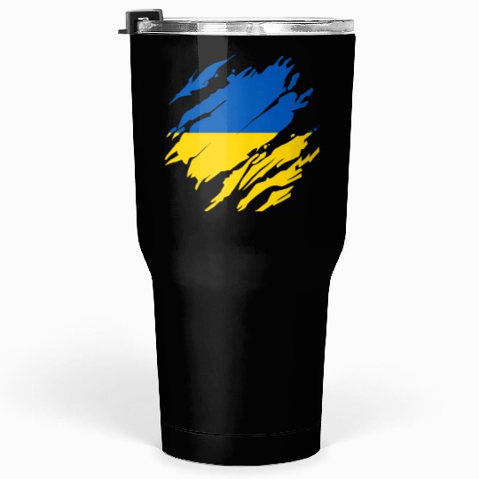 Ukrainian Flag Ukraine Tumblers 30 Oz