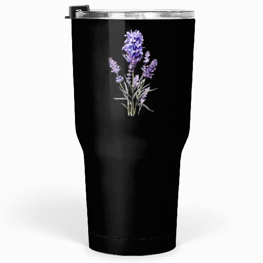 Lavender Flower Tumblers 30 Oz