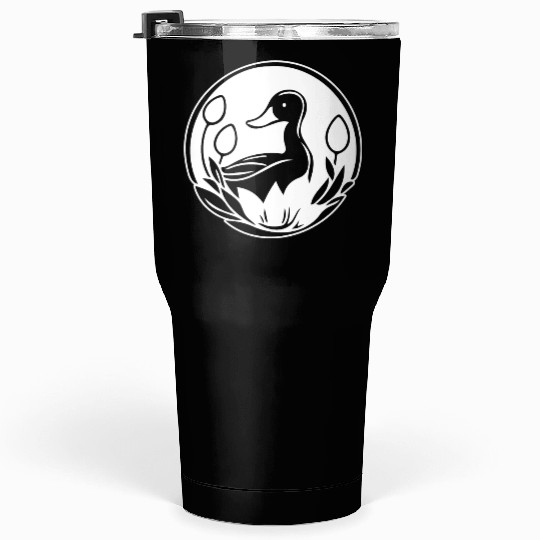 Duck Bird Nature Pond Tumblers 30 Oz