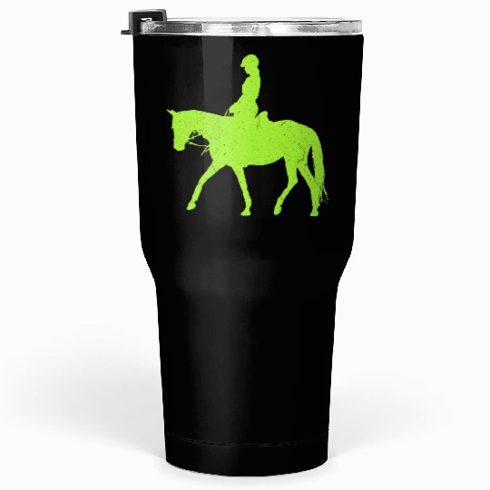 Equestrian Green Lizard Tumblers 30 Oz