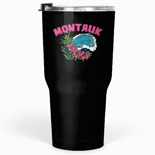 Montauk New York Summer Nyc Tropical Montaukett Tumblers 30 Oz