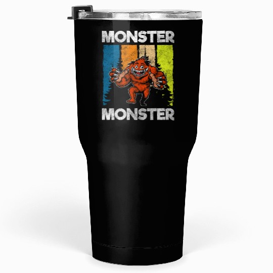 Monster Fright Character Monster Hunter Tumblers 30 Oz
