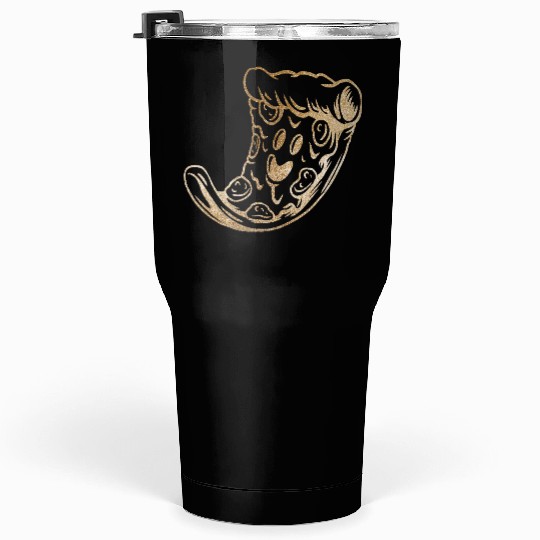 Golden pizza slice Tumblers 30 Oz