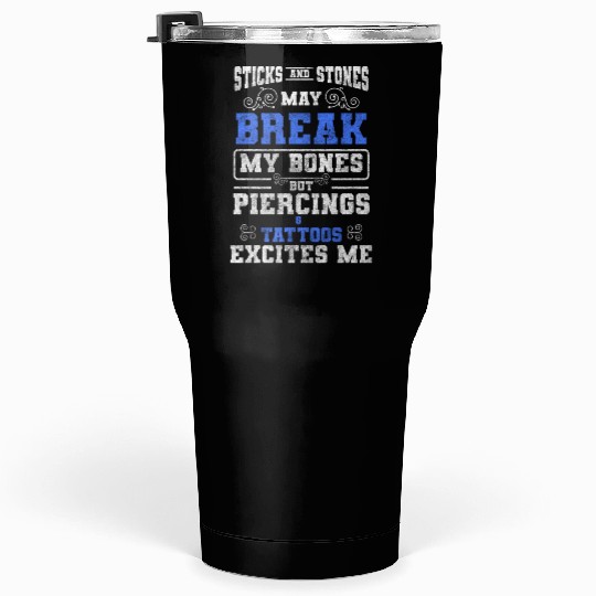 Piercer Tattoo Piercing Studio Ring Tumblers 30 Oz