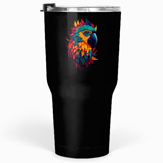 macaw Tumblers 30 Oz