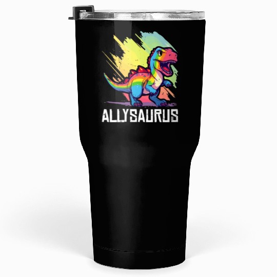 Dinosaur LGBT Transgender Lesbian Gay Community Tumblers 30 Oz