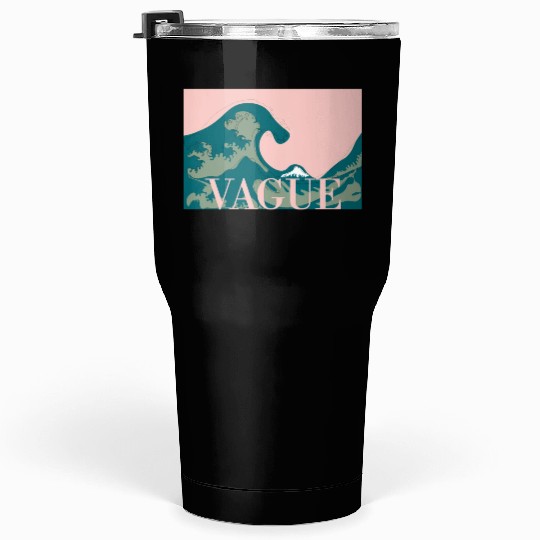 La Grande Vague The Great Wave Tumblers 30 Oz