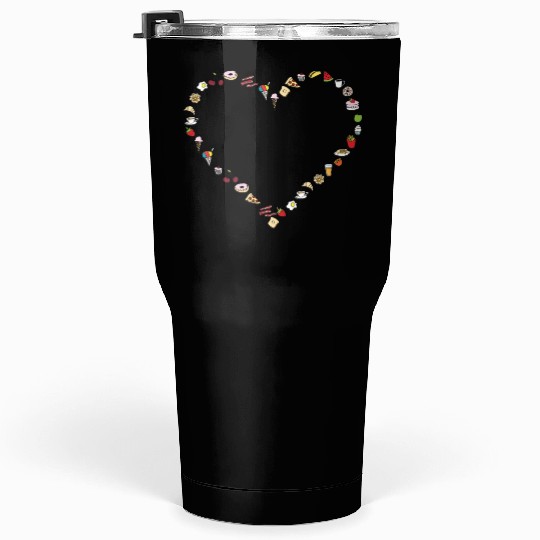 I Love Food Tumblers 30 Oz