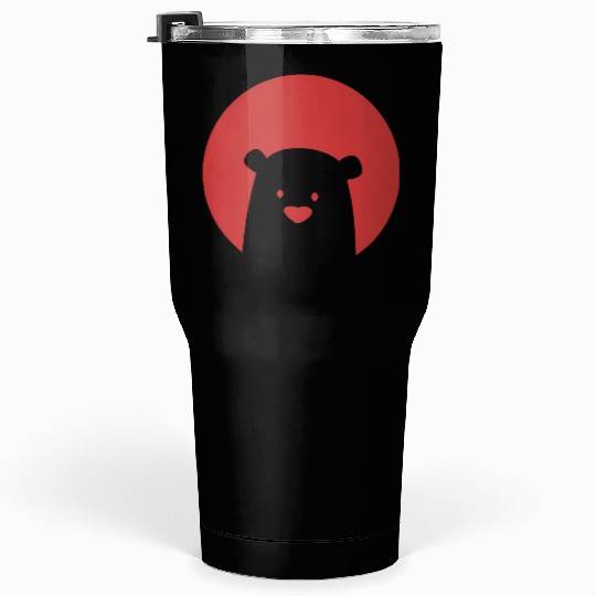 Women's Red Bear Tumblers 30 Oz
