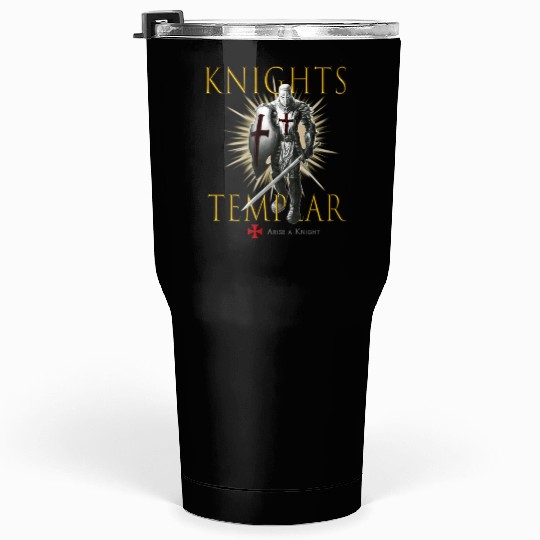 Knights Templar Christian Religious Warrior Oath E Tumblers 30 Oz
