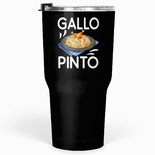 Gallo Pinto Costa Rican Cuisine Latin America Tumblers 30 Oz
