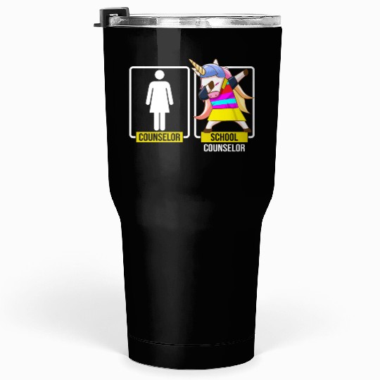 Funny School Counselor Appreciation Back To School Tumblers 30 Oz