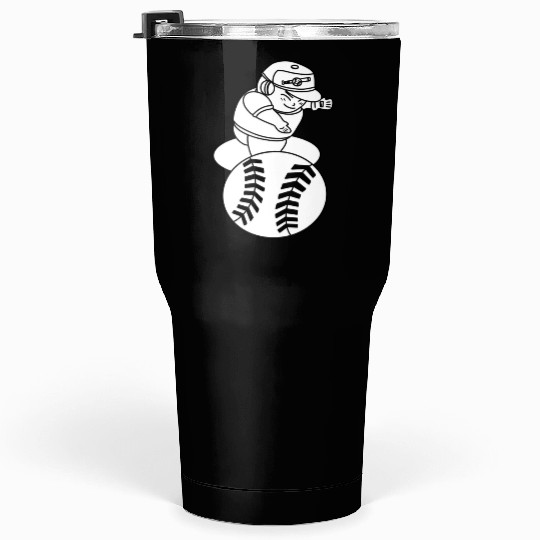 Kawaii Chibi Baseball Pitcher Tumblers 30 Oz
