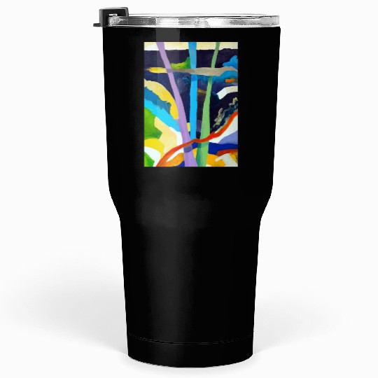 Nature inspired Abstract Trees Tumblers 30 Oz
