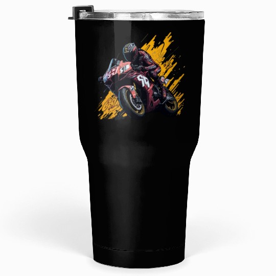 Street Art Racer: Graffiti-Charged MotoGP Thrills Tumblers 30 Oz