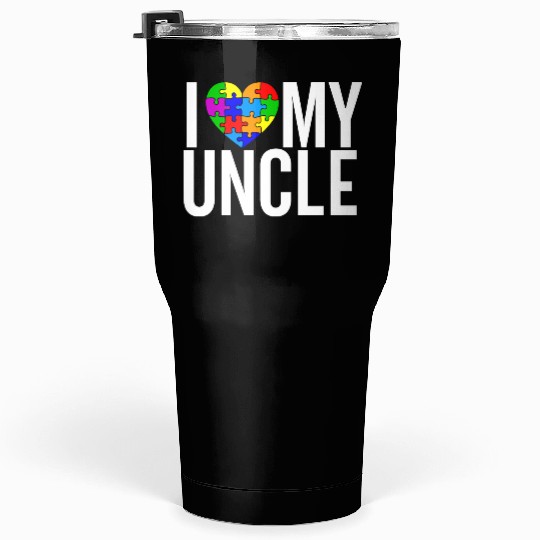 I Love my Uncle Tumblers 30 Oz
