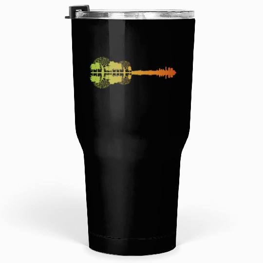 Guitarist Guitar Landscape Tumblers 30 Oz