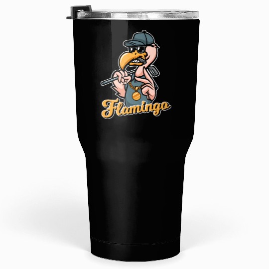 Flamingo Golf Tumblers 30 Oz