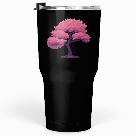 Blooming Sakura tree Tumblers 30 Oz