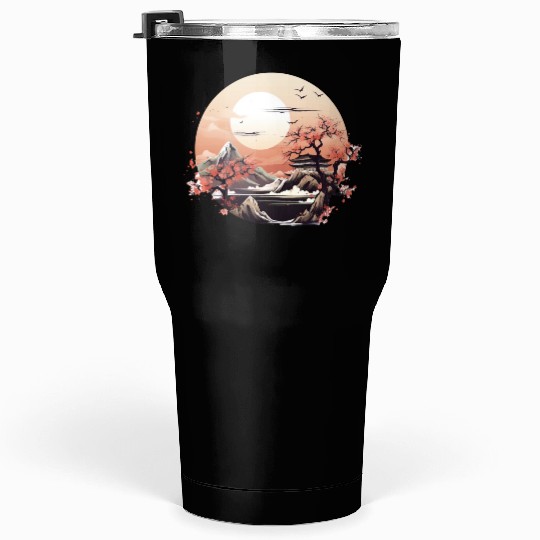Serenity in Sakura Tumblers 30 Oz