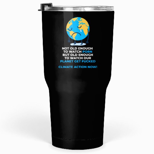 Save Our Planet Climate Action Now Tumblers 30 Oz