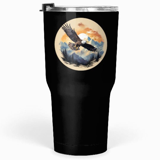 Bald Eagle as America's Symbol Tumblers 30 Oz