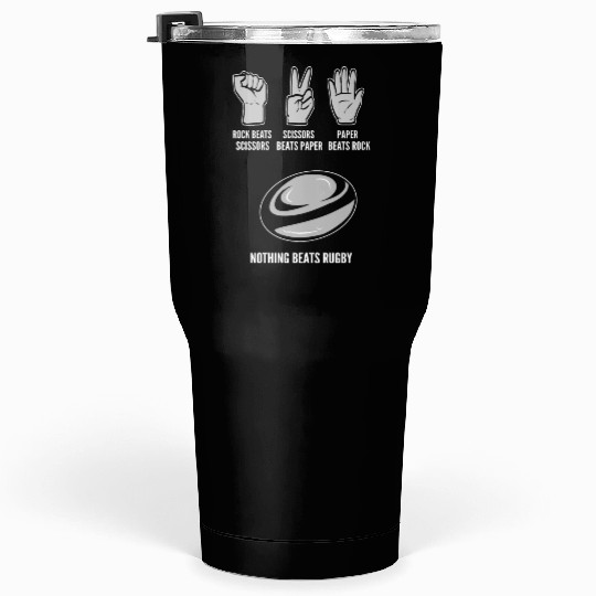Nothing Beats Rugby Assistant Referee Gift Tumblers 30 Oz