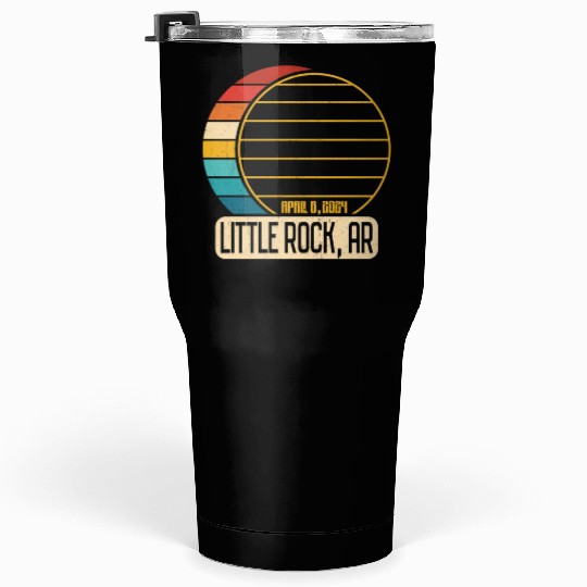 Total Solar Eclipse Arkansas Little Rock 4 28 2024 Tumblers 30 Oz