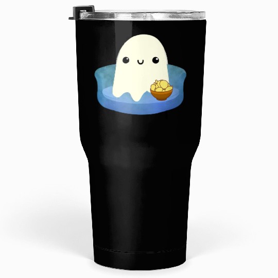 Couch Potato Ghost With Potato Chips Tumblers 30 Oz