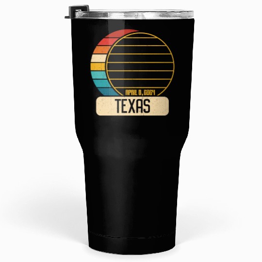 Total Solar Eclipse Texas April 28 2024 Eclipse Tumblers 30 Oz