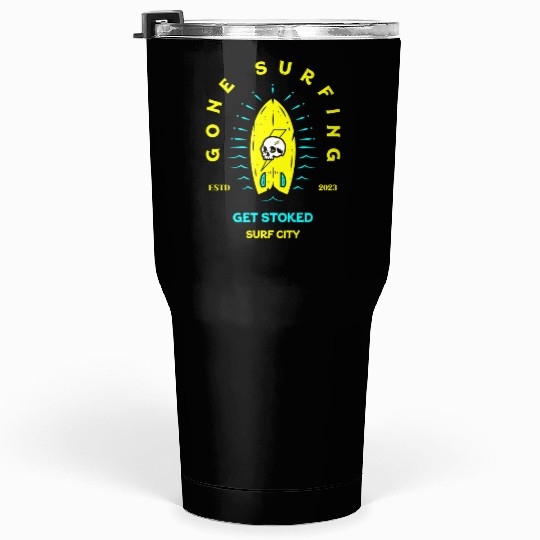 Gone Surfing Tumblers 30 Oz