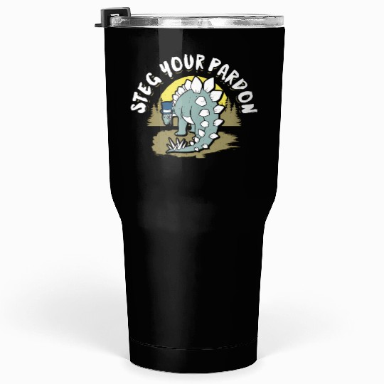 Dinosaur T For Stegosaurus Tumblers 30 Oz