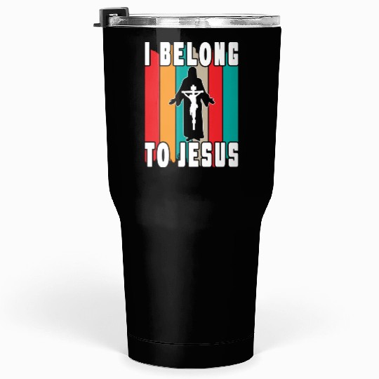 I Belong To Jesus Love Jesus Christian Christmas Tumblers 30 Oz
