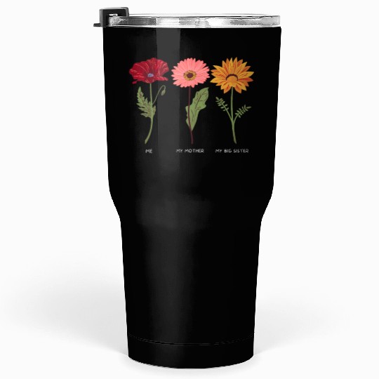Big sister and mom and me Tumblers 30 Oz