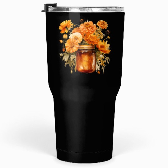 Wild Flowers Tumblers 30 Oz Design - Funny gift