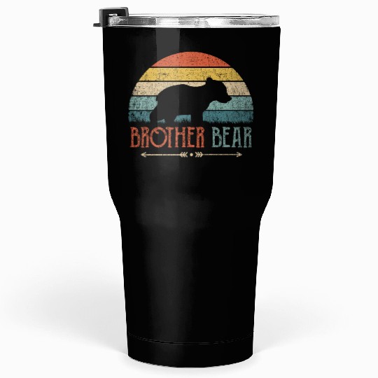 Brother Bear Tumblers 30 Oz Vintage Retro Brother Gift