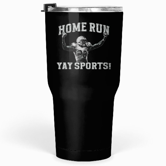 Home Run Football, Yay Sports! Tumblers 30 Oz
