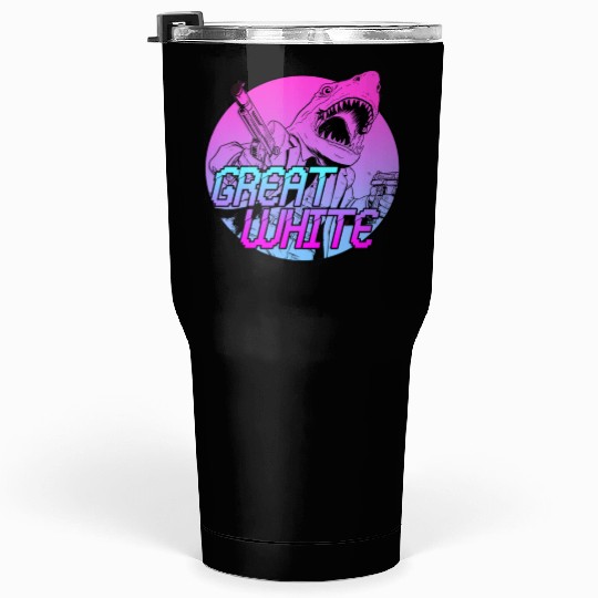 The Great White Tumblers 30 Oz