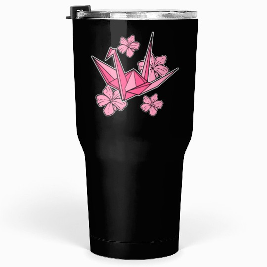 Sakura Origami Artisan Tumblers 30 Oz