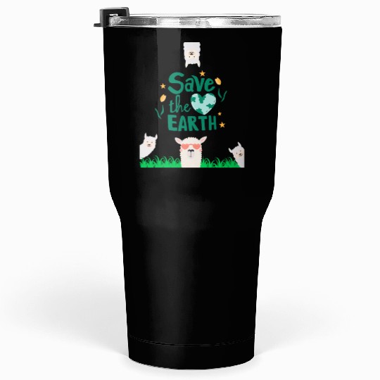 Save our Planet Earth, Save our beautiful animals Tumblers 30 Oz