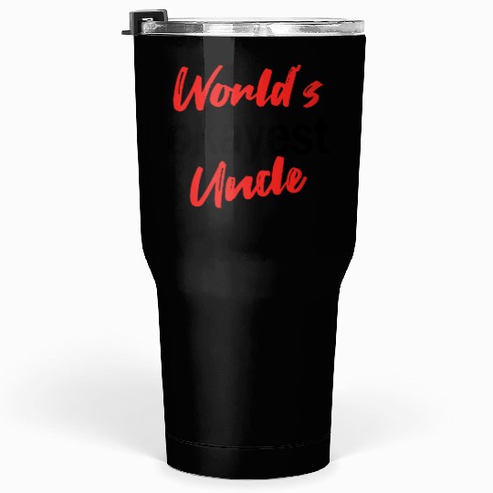 World's Okayest Uncle Tumblers 30 Oz